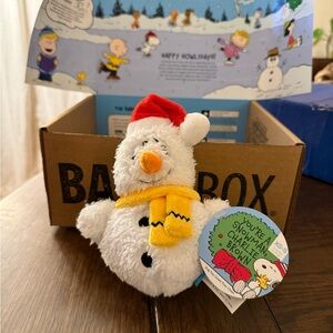 Barkbox x Peanuts Snowman Dog Toy
